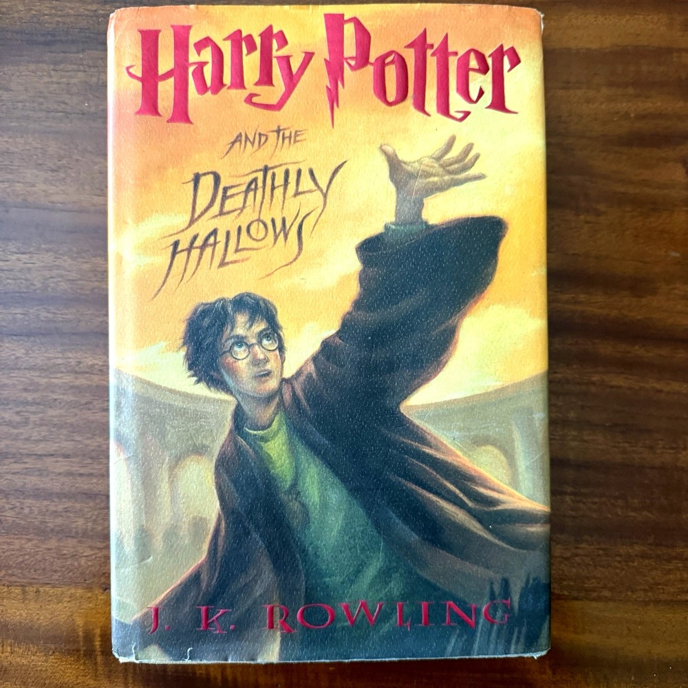 True 1st Ed 1st Print Harry Potter & The Deathly Hallows Page 759 Error HCDJ
